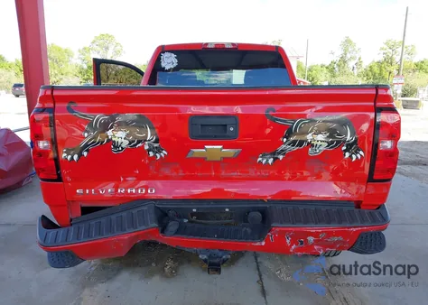 2018 Chevrolet Silverado 1500 Custom из США, поврежденный, VIN 1GCRCPEH7JZ190964